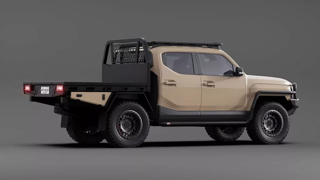 ARB potencia las habilidades del Kia Tasman en Australia 3 Motor16 2025 ARB Kia Tasman. Imagen trasera.