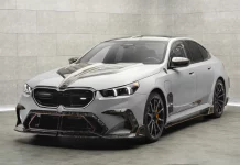 El primer BMW M5 de la historia con etiqueta cero pasa por las manos de Mansory