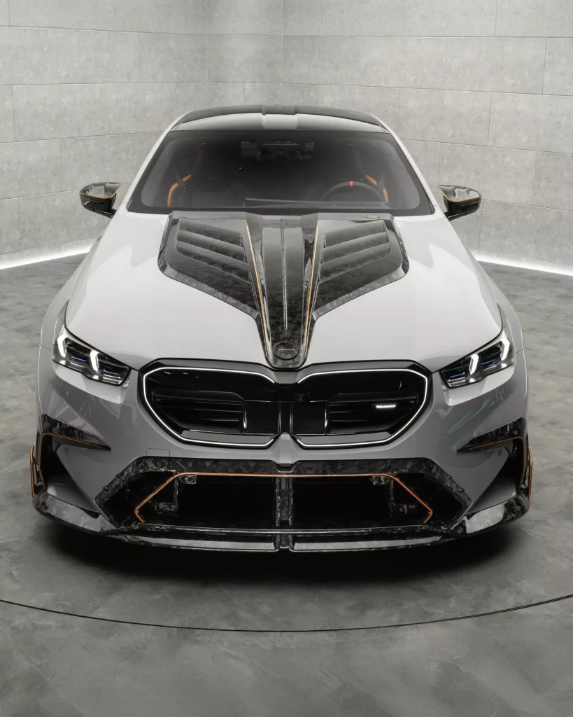 El primer BMW M5 de la historia con etiqueta cero pasa por las manos de Mansory 4 Motor16 2025 BMW M5 Sedan Mansory 2 Motor16
