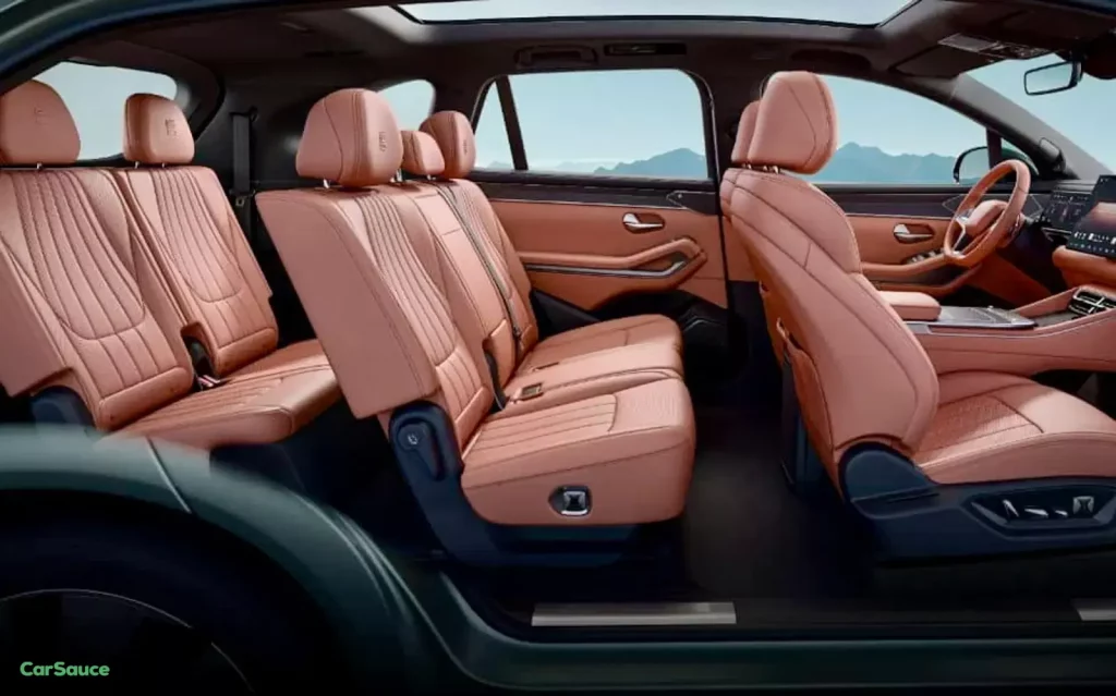 BYD Sealion 8: Un Audi Q7 con etiqueta '0 emisiones' que verás aquí en breve 3 Motor16 2025 BYD Sealion 8. Imagen interior.