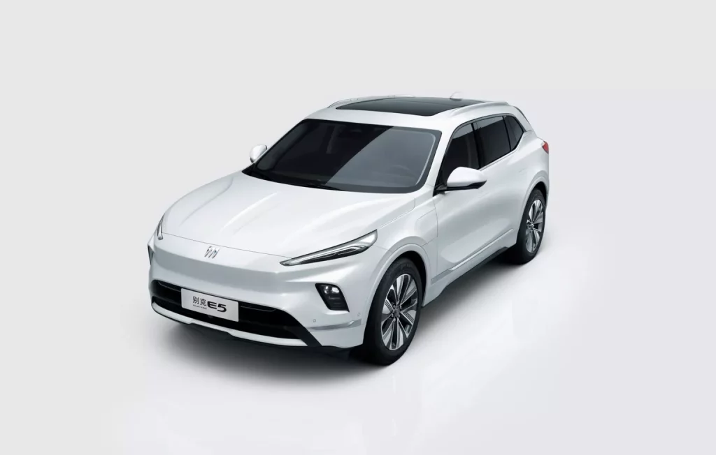 Buick Electra E5: El SUV eléctrico que la marca americana ha creado para China 7 Motor16 2025 Buick Electra E5 China 3 Motor16