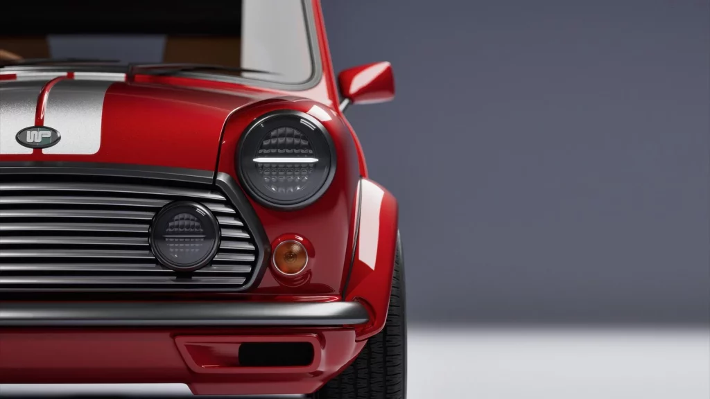 Callum se sale con este MINI restomod firmado por Wood and Pickett 4 Motor16 2025 Wood and Pickett MINI by Callum. Imagen detalle.