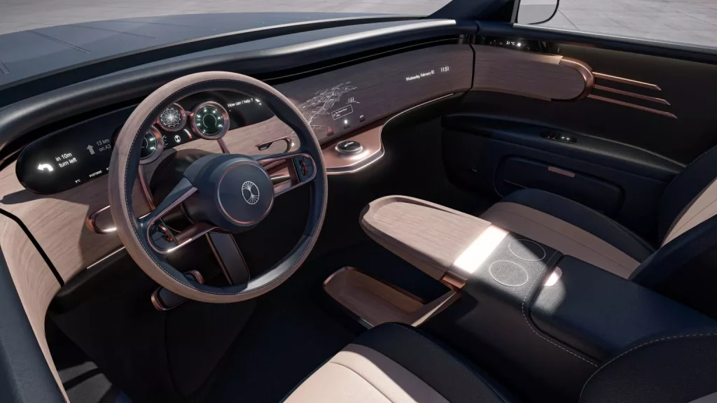Dacora Motors crea el eléctrico que hubiera querido conducir Al Capone 2 Motor16 2025 Dacora Motors. Imagen salpicadero.