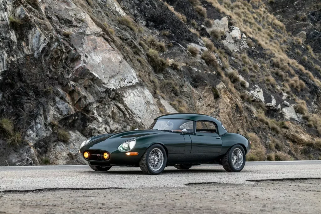 2025 Jaguar E-Type GTO. ECD. Imagen delantera.