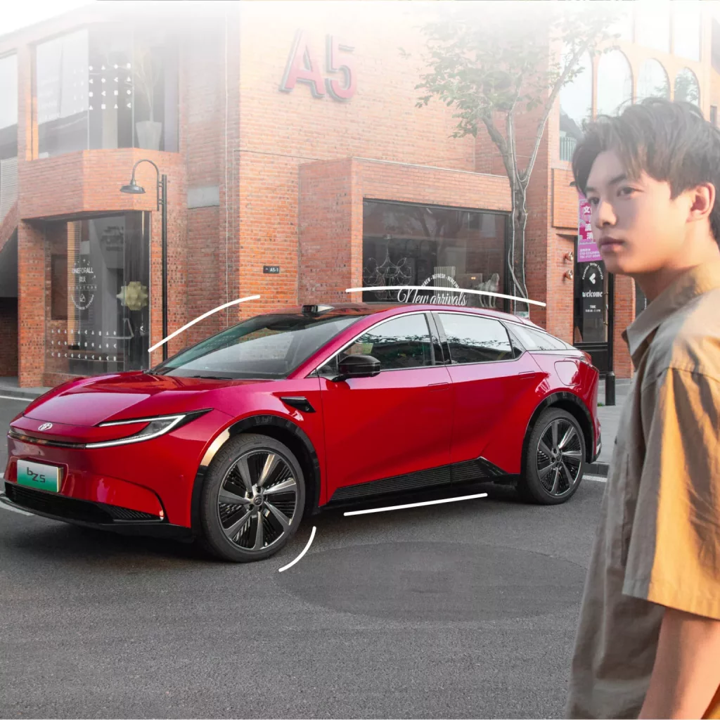 Toyota bZ5: O cómo estrenar un Tesla Model Y a precio de Corolla de segunda mano 1 Motor16 2025 FAW-Toyota bZ5. China. Imagen delantera.