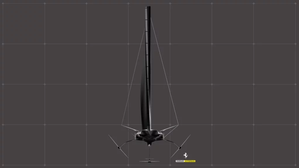 2025 Ferrari Hypersail Yate 15 Motor16