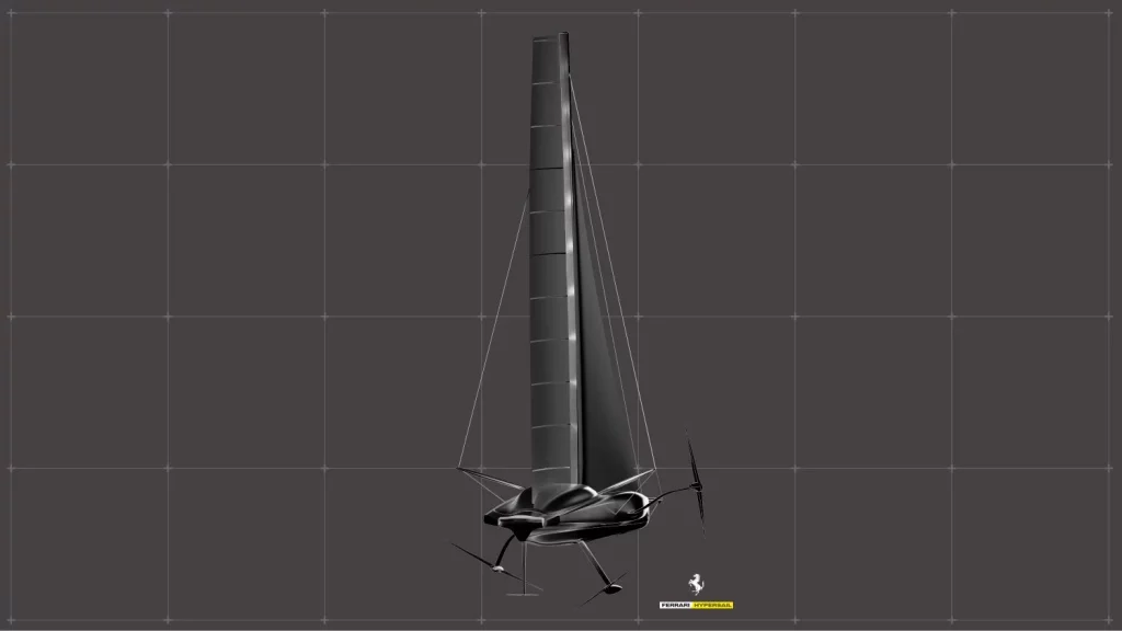2025 Ferrari Hypersail Yate 16 Motor16