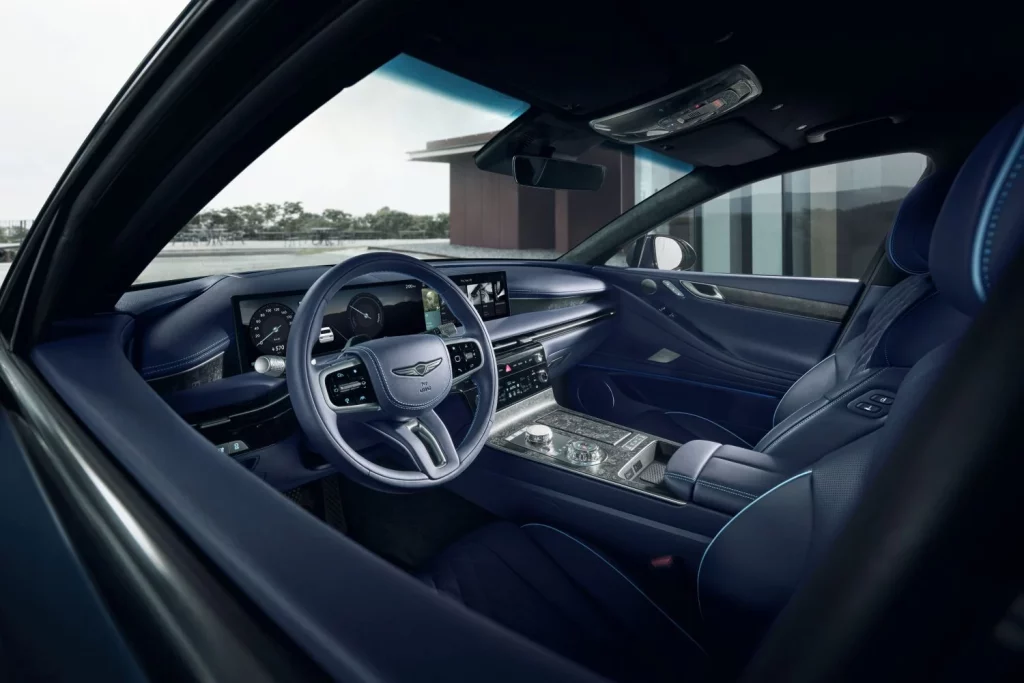Genesis Electrified G80: Llega a Europa cargado de novedades 14 Motor16 2025 Genesis Electrified G80 UK 7 Motor16