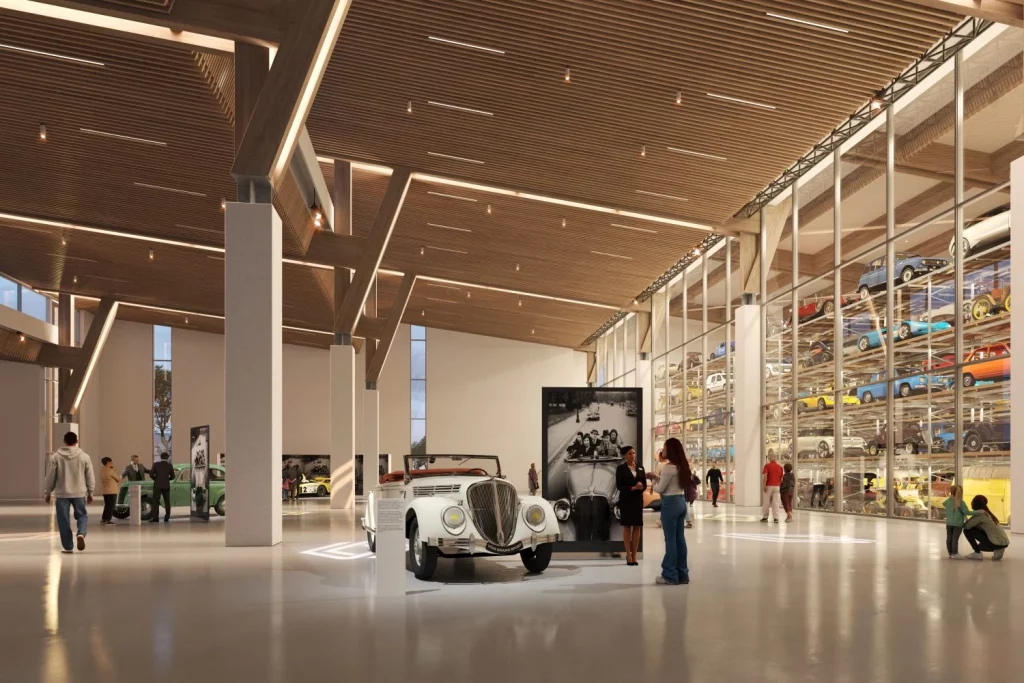 Visitamos las joyas que Renault expondrá en 'The Collection': El Disneyland de la firma del rombo 2 Motor16 2025 Renault The Collection. Imagen edificio.