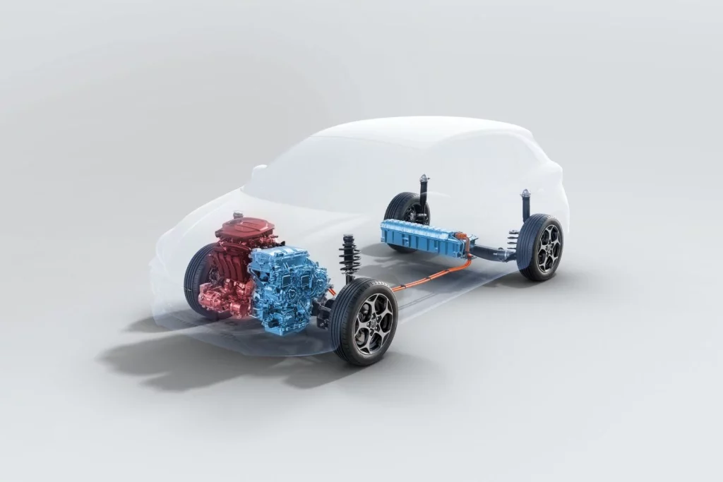 Hybrid+: 10 claves de la arrolladora tecnología de los híbridos de MG 2 Motor16 2025 MG Hybrid+. Tecnología. Imagen radiografía.