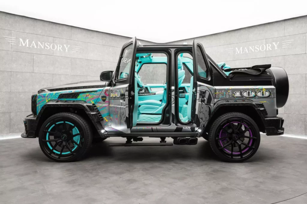 Mansory ha creado el Clase G que le han pedido Mr. Monopoly y el Tío Gilito 2 Motor16 2025 Mansory Mercedes G. Alec Monopoly. Imagen lateral.