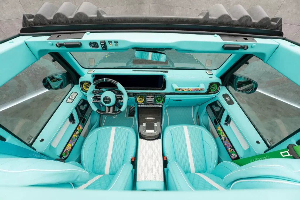 Mansory ha creado el Clase G que le han pedido Mr. Monopoly y el Tío Gilito 3 Motor16 2025 Mansory Mercedes G. Alec Monopoly. Imagen interior.