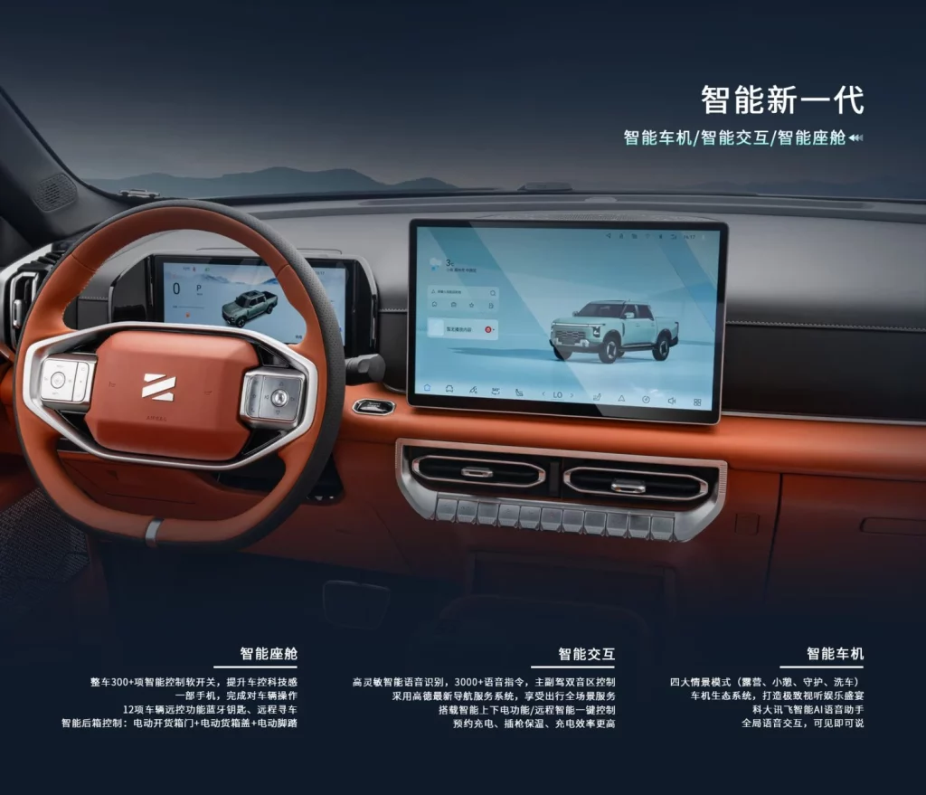 Nissan Z9: El inmenso pick-up híbrido enchufable que nos hace soñar con el futuro Navara 2 Motor16 2025 Nissan Z9 PHEV. Imagen interior.