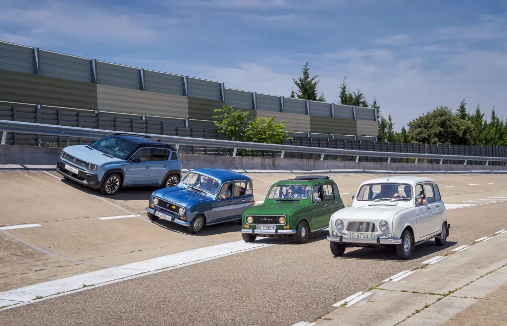 Renault presentó al nuevo 4 E-Tech su antepasado con 64 años en Valladolid 3 Motor16 2025 Renault 4 E-Tech. Valladolid. Imagen.