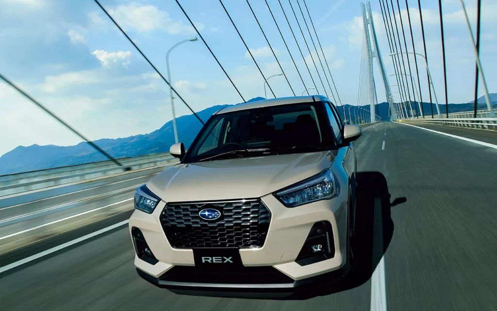 2025 Subaru Rex Hybrid. Imagen movimiento.