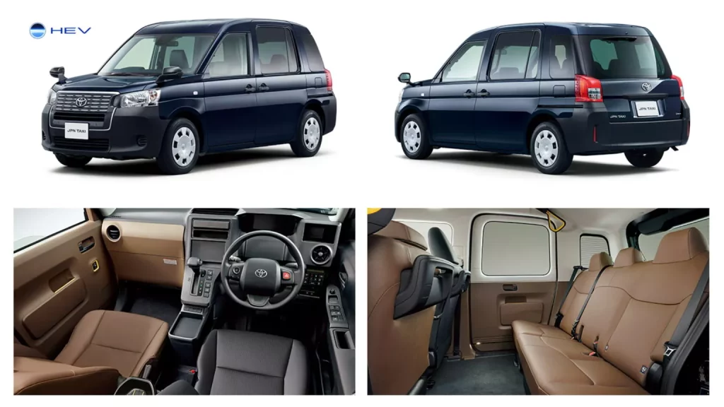 El taxi que Toyota fabrica en exclusiva para Japón se pone a tono con una controvertida mecánica híbrida 16 Motor16 2025 Toyota JPN Taxi 1 Motor16
