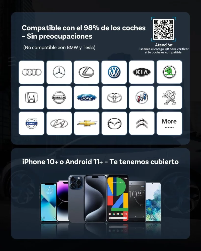 Android Auto y Apple CarPlay con cables son cosa del pasado: este adaptador 'low cost' da la campanada por tiempo limitado 1 Motor16 Adaptador Android Auto