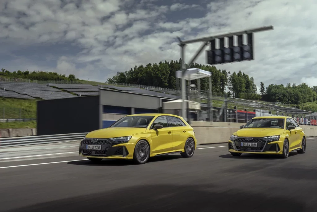 La fórmula del Audi RS 3 para la conducción emocionante 6 Motor16 AUDI RS3 NURBURGRING 2 Motor16