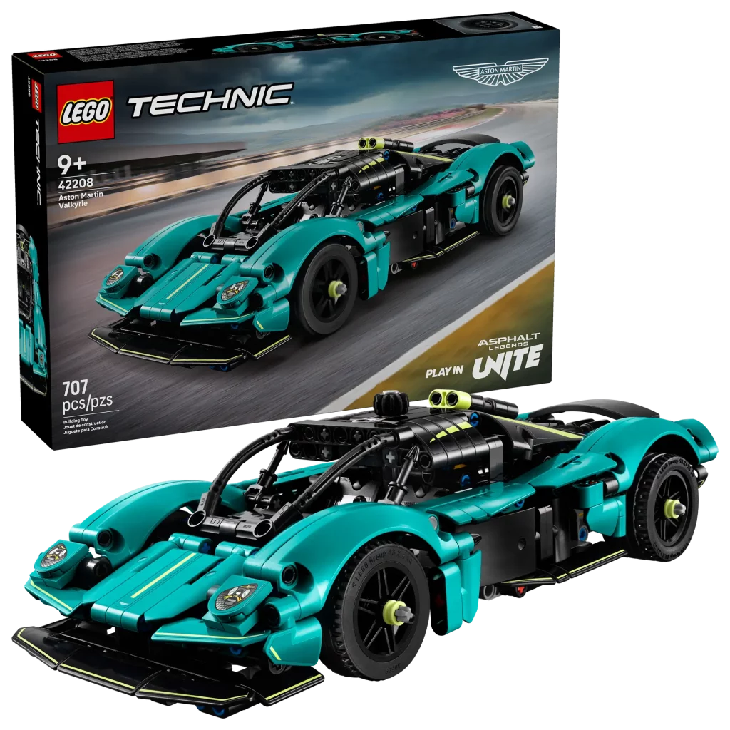 Aston Martin Valkyrie de LEGO.