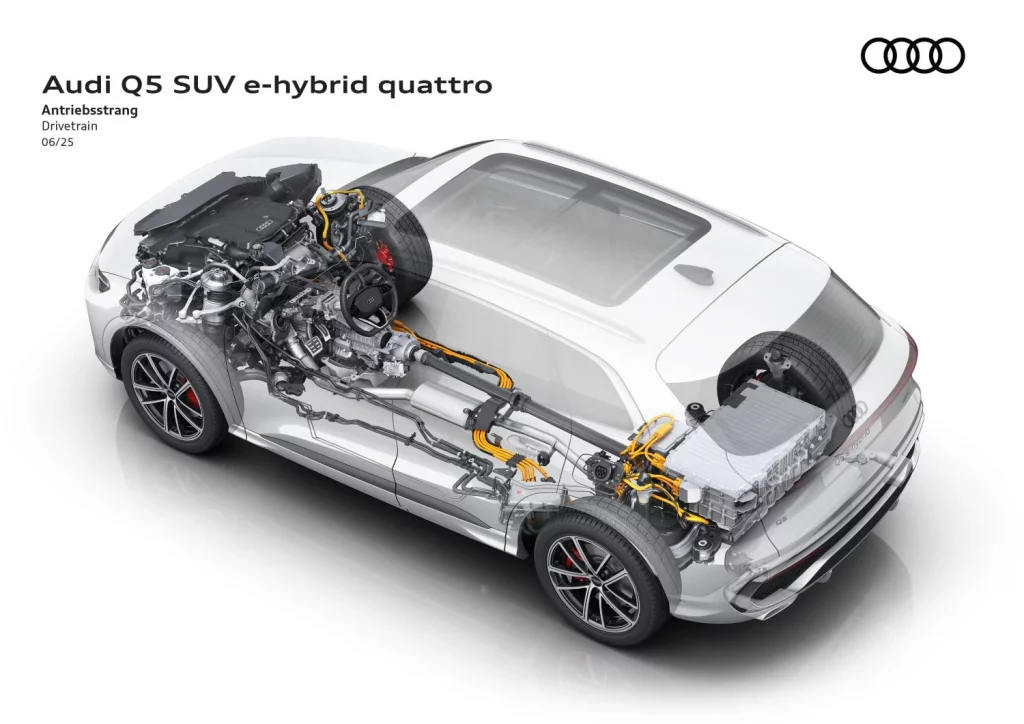 El nuevo Audi Q5 e-hybrid ofrece 100 km de autonomía eléctrica 22 Motor16 Audi q5 e hybrid 2026 12 Motor16