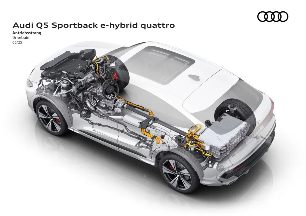El nuevo Audi Q5 e-hybrid ofrece 100 km de autonomía eléctrica 23 Motor16 Audi q5 e hybrid 2026 13 Motor16