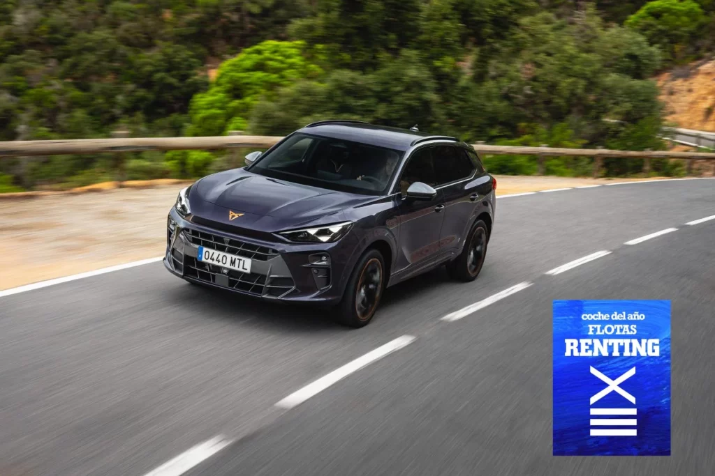 El "Coche del Año de Renting y Flotas 2025" tiene sello Made in Spain 1 Motor16 2025 Coche del Año Renting y Flotas. Cupra Terramar. Imagen.
