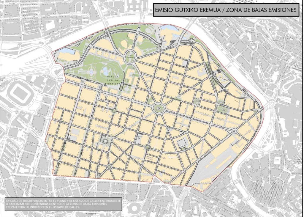 15 de junio: El día que llegan nuevas restricciones para quienes conducen un coche con etiqueta B, la amarilla 1 Motor16 Zona de Bajas Emisiones de Bilbao