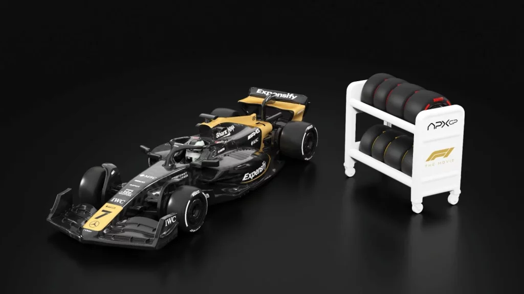 El coche que conduce Brad Pitt en "F1: The movie" ya está en Hot Wheels 1 Motor16 F1 MOVIE COCHE HOT WHEELS1 Motor16