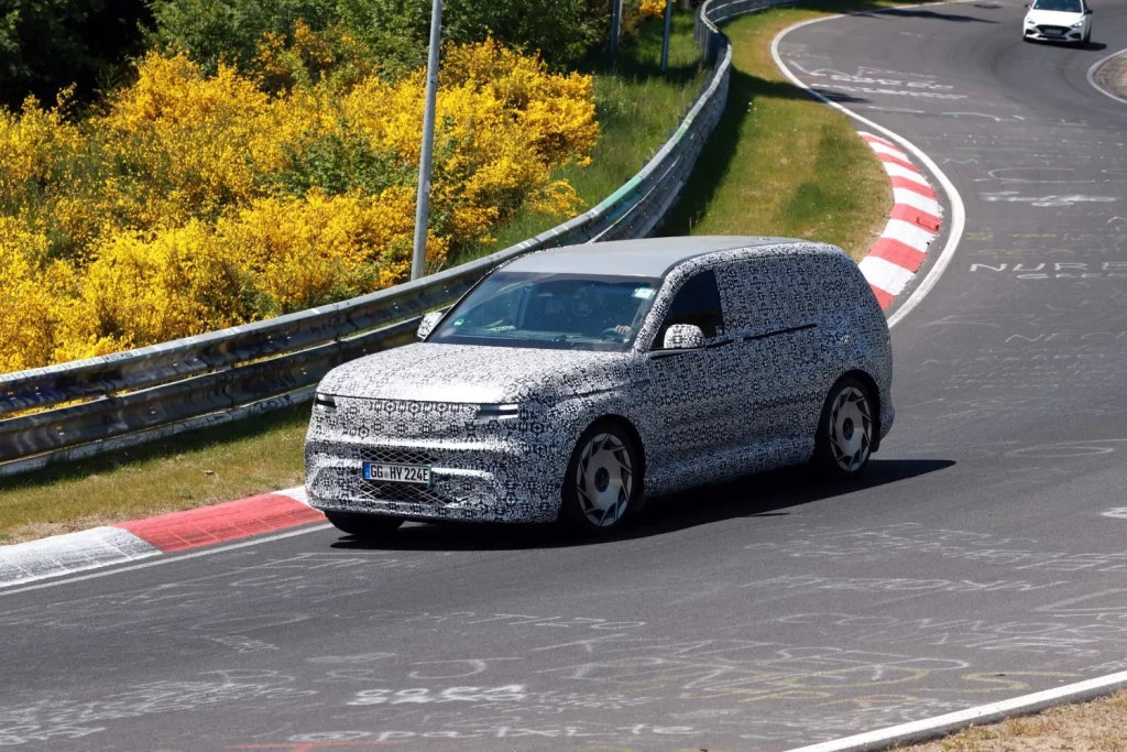 Doble ración del GV90, el SUV más grande de Genesis 18 Motor16 Genesis GV90 Nurburgring 6 Motor16