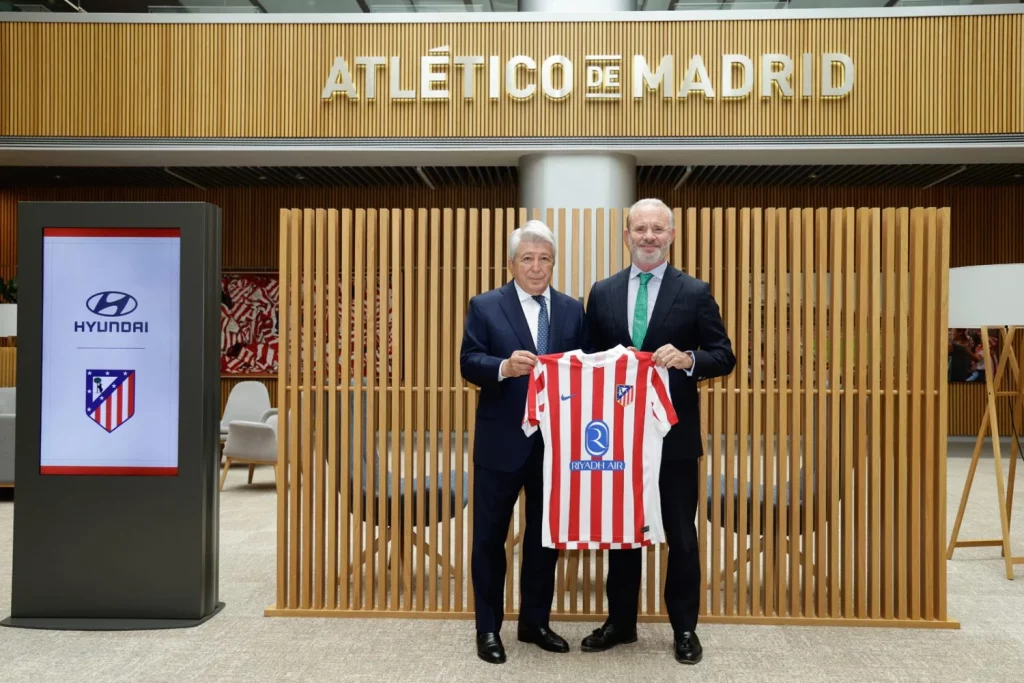 Hyundai: con el Atlético de Madrid hasta 2027 1 Motor16 HYUNDAI ATLETICO DE MADRID2 Motor16