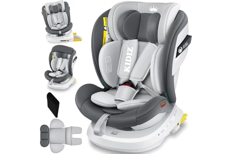 Las 12 mejores sillas de coche para bebe (más seguros para bebés y niños de 2025) 12 Motor16 Kidiz i size silla de coche 360° Motor16