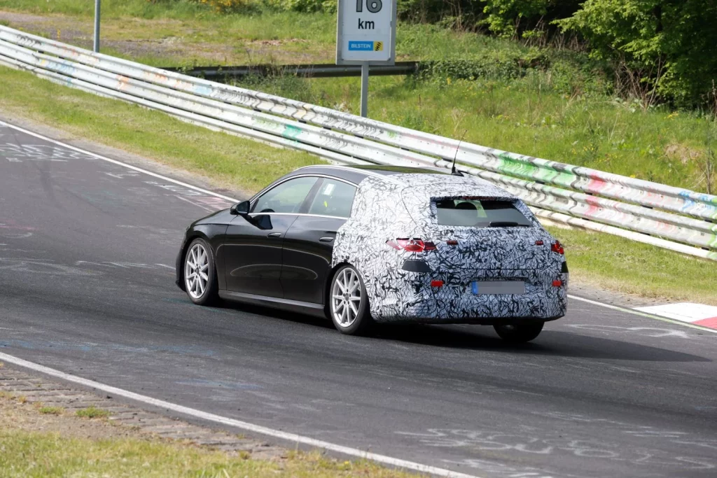 El Mercedes CLA Shooting Brake 2026 visita Nürburgring 12 Motor16 Mercedes CLA Shooting Brake 2026 10 Motor16