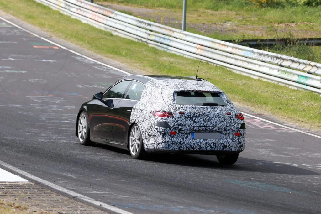El Mercedes CLA Shooting Brake 2026 visita Nürburgring 13 Motor16 Mercedes CLA Shooting Brake 2026 11 Motor16