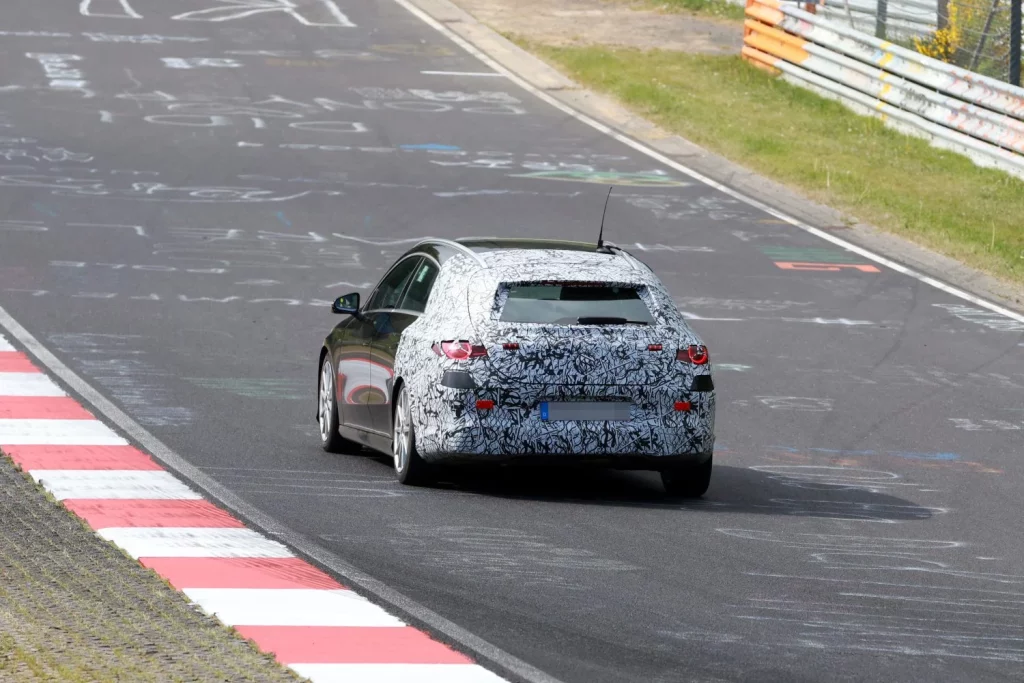 El Mercedes CLA Shooting Brake 2026 visita Nürburgring 15 Motor16 Mercedes CLA Shooting Brake 2026 13 Motor16