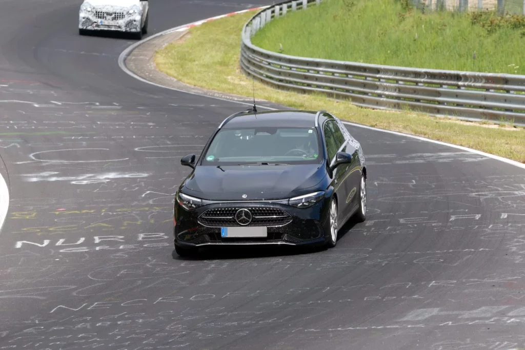 El Mercedes CLA Shooting Brake 2026 visita Nürburgring 4 Motor16 Mercedes CLA Shooting Brake 2026 2 Motor16