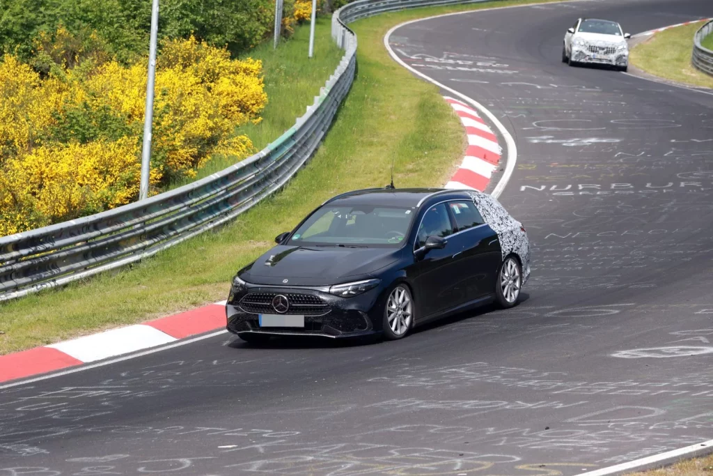 El Mercedes CLA Shooting Brake 2026 visita Nürburgring 6 Motor16 Mercedes CLA Shooting Brake 2026 4 Motor16