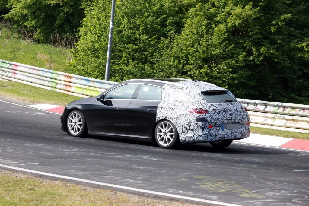El Mercedes CLA Shooting Brake 2026 visita Nürburgring 11 Motor16 Mercedes CLA Shooting Brake 2026 9 Motor16