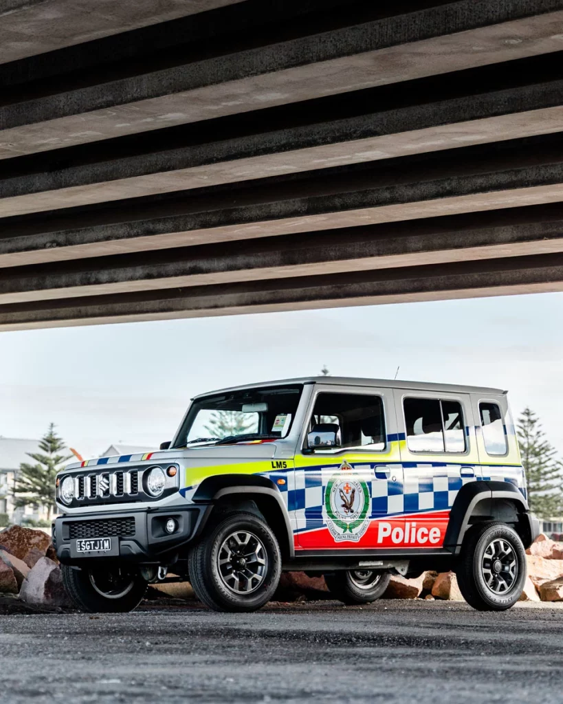 El Suzuki Jimny se une a la 'lucha contra el crimen'... en Australia 4 Motor16 SUZUKI JIMNY POLICIA AUSTRALIA 2 Motor16