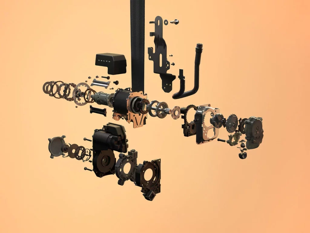 Volvo reinventa el cinturón de seguridad 1 Motor16 VOLVO CINTURON DE SEGURIDAD MULTIADAPTATIVO 2 Motor16