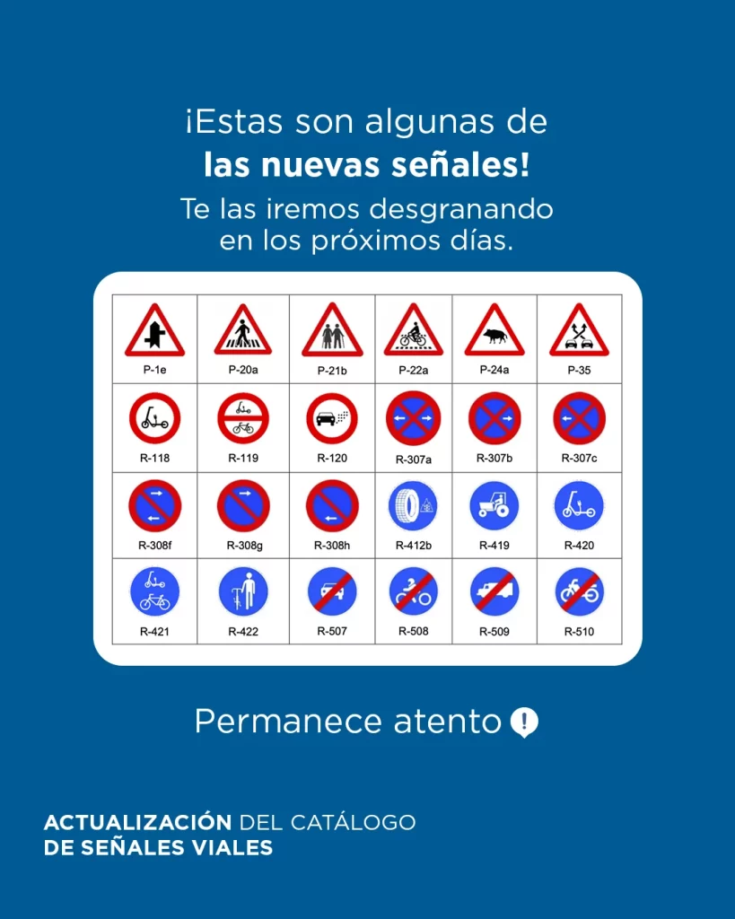 X DGT SENALES NUEVAS Motor16