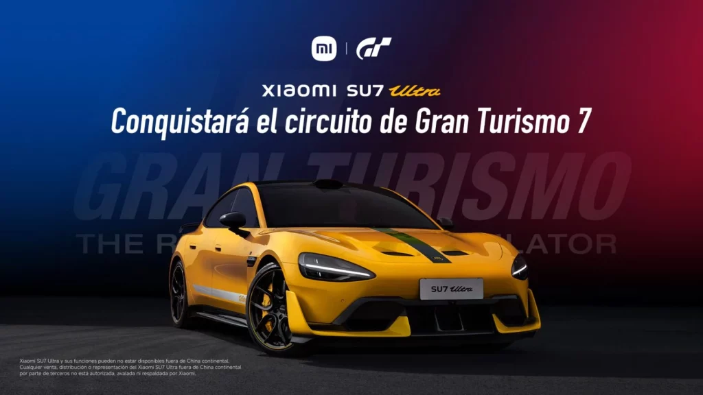 El Xiaomi SU7 Ultra desembarca en Gran Turismo 7 1 Motor16 XIAOMI SU7 gran turismo 710 Motor16