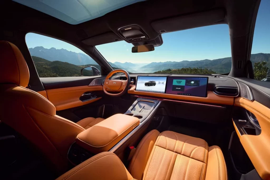 Los nuevos XPENG G6 y G9 llegan con una tecnología que da miedo 3 Motor16 Interior del nuevo XPENG G9