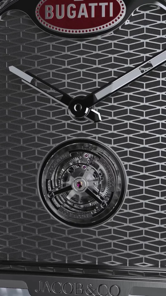 Bugatti, Jacob & Co y Lalique crean el Bugatti Calandre, un reloj más caro que un Porsche 911 GT3 4 Motor16 bugatti reloj tourbillonjacob co lalique calandre 4 Motor16
