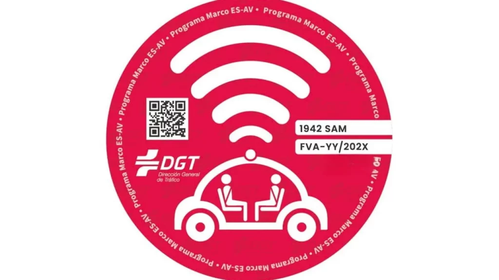 etiqueta roja dgt