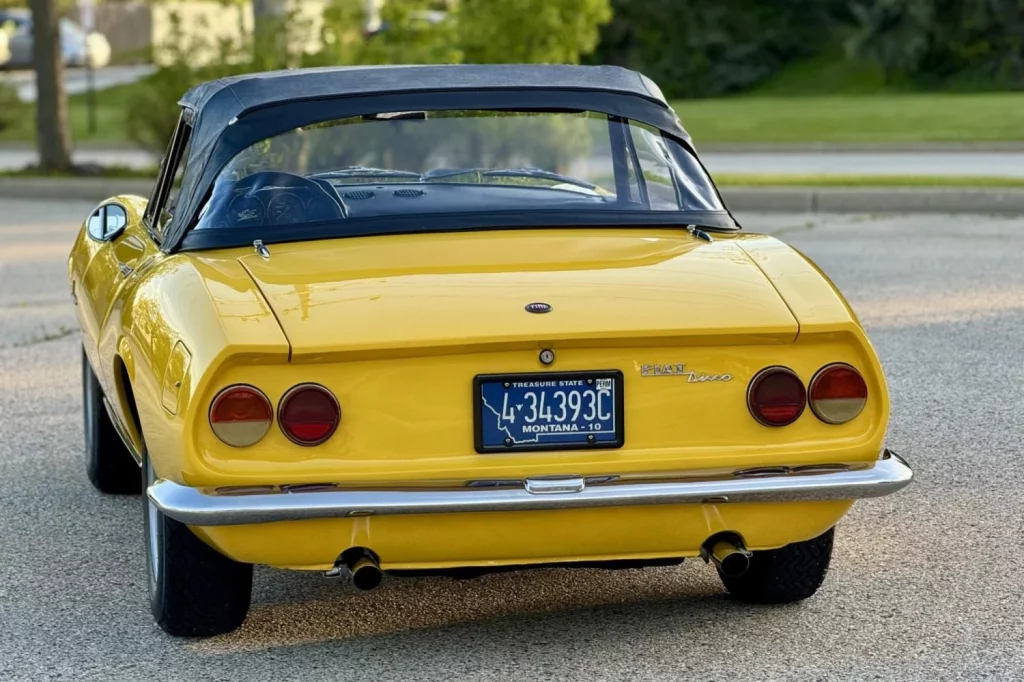 Este Fiat Dino Spider de 1967 es prácticamente un Ferrari de la época, y está a la venta 94 Motor16 Este Fiat Dino Spider de 1967 es prácticamente un Ferrari de la época, y está a la venta