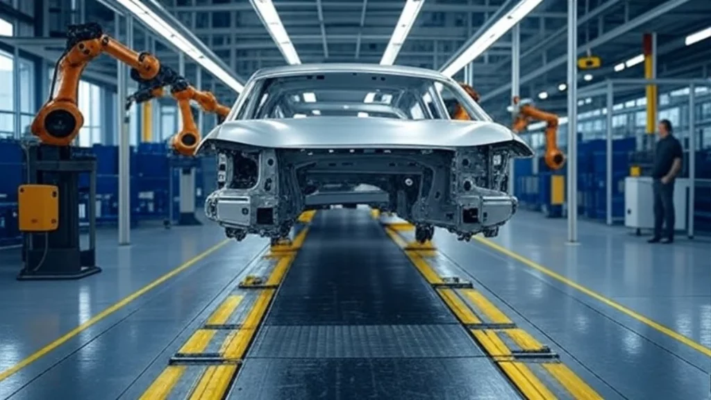 Mayo no fue un buen mes para la producción de vehículos en España: Estas son las cifras 2 Motor16 2025 Fábrica de coches. Producción. Imagen.