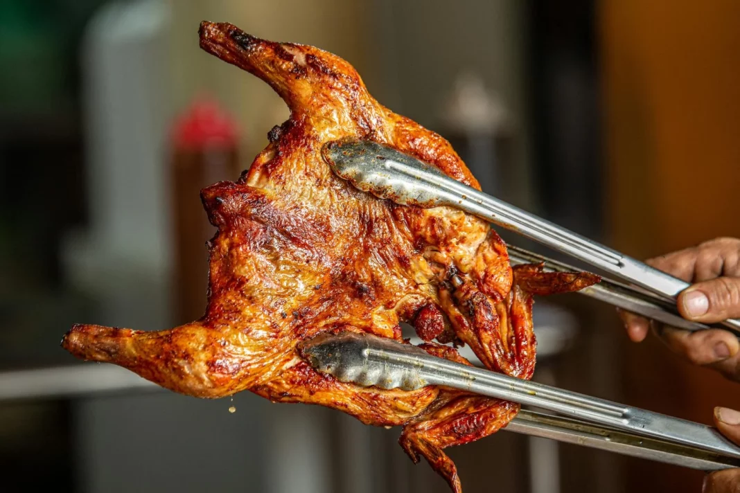 pollo asado taxi