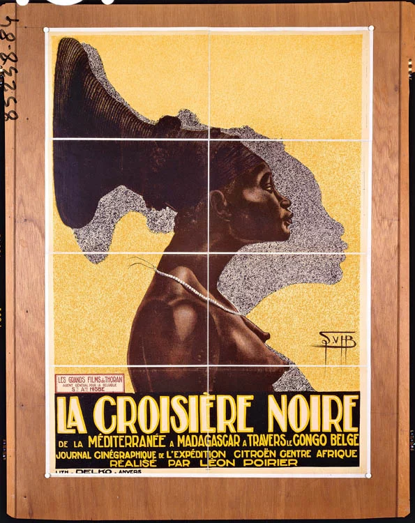 Citroën y su legado de más de 100 años de aventura 5 Motor16 1925 afficheCroisireNoireCitron p58 Motor16