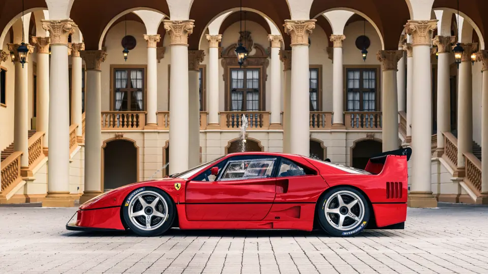 El Ferrari F40 que huele a nuevo récord es el número 14 de los 19 fabricados 8 Motor16 1993 Ferrari F40 LM Michelotto RM Sothebys 42 Motor16