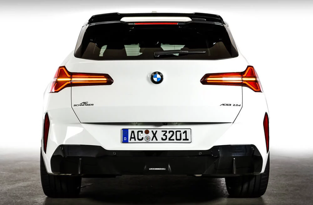 Mientras llega el nuevo BMW X3 M debes consolarte con AC Schnitzer 3 Motor16 2025 AC Schnitzer. BMW X3. Imagen trasera.